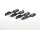 Carbon Fiber Polymer Tail Blade (4 pcs Black)- Trex 150