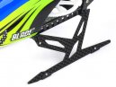 Carbon Landing Skid Set (Black) - Blade 130X