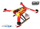 Pre-Cut Body Sticker Set (Red)-Blade 350QX