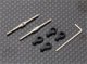 Titanium Turnbuckles (M1.3 x 28mm)- 2 pcs Trex 250 FBL