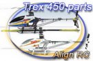 Align Trex 450 parts