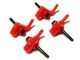 Camber Steering Block Set (0.5 / 1.0) (Red)