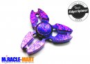 Blue Galaxy 3-Bar Fidget Spinner