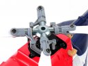 Alu. Main Rotor Head - Red Bull 130X