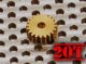 OverSky 1.5mm pinion gear 0.25M 20T
