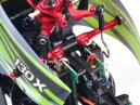 Alu. Canopy Mounts (Red)-Blade 130X