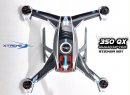 Pre-Cut Body Sticker Set (Black)-Blade 350QX