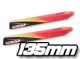 Carbon Fiber Blade 135mm -Yellow (130X)