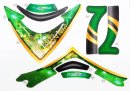 Pre-Cut Body Sticker Set (Green) - Phantom 2