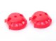 Plastic Cover for carbon blade (1 pair) Red - Blade 350QX