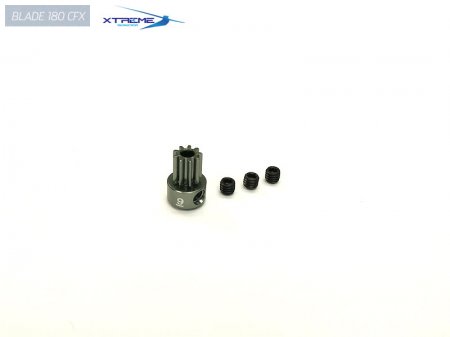 Hard Anodized Aluminium Pinion (9T) -B180CFX