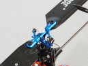 Metal Blade Grip w/ angular-contacted bearing -Blue (MCPX)