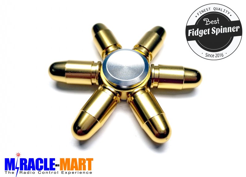 Bullet Six Fidget Spinner - Click Image to Close