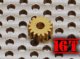 OverSky 1.5mm pinion gear 0.25M 16T