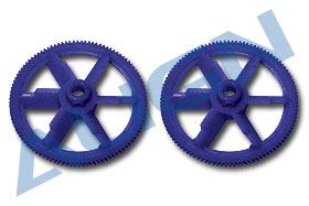 Autorotation tail drive gear-Blue - Click Image to Close