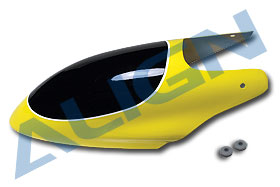 450 Fiberglass Canopy/Yellow - Click Image to Close