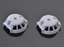 Plastic Cover for carbon blade (1 pair) White - Blade 350QX