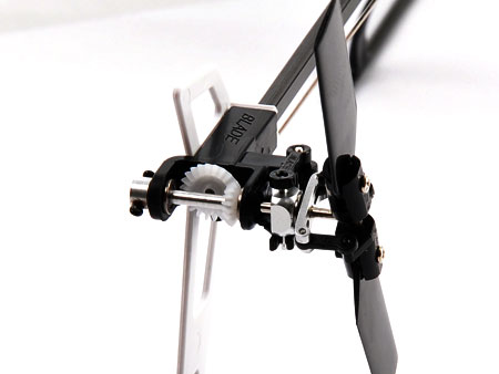 Double Bearing Alu. Tail Pitch Slider (Silver) - BLADE 130X - Click Image to Close