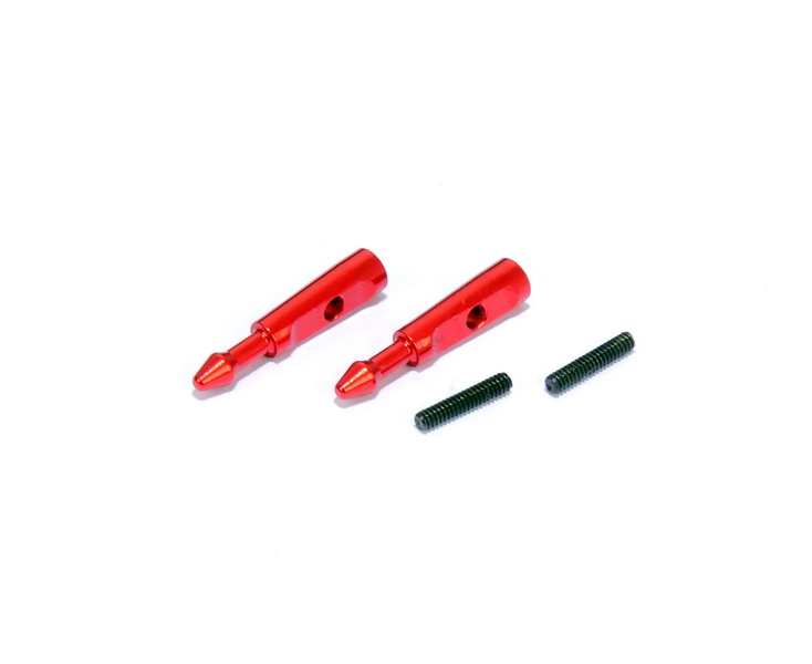 Aluminum Canopy Mount set - BLADE 180 CFX (Red) - Click Image to Close