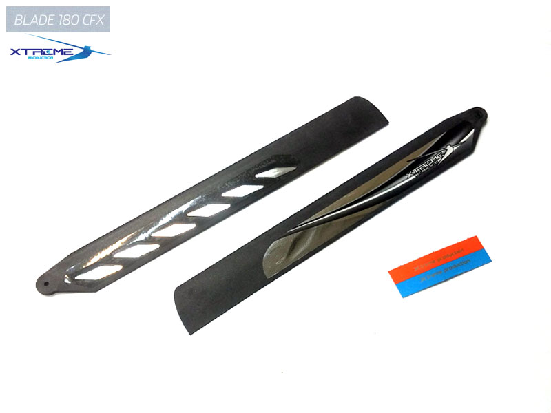 Carbon Polymer Main Blade (Light - Fast Respond) - B180CFX - Click Image to Close