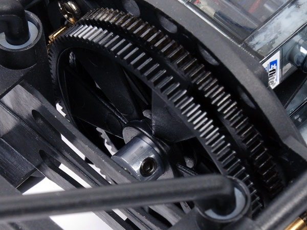 Upper Main Gear Set w/ Shaft -BCX4 - Click Image to Close