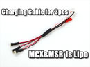 Charging Cable for 3pcs NanoCPX Lipo Balance charger required