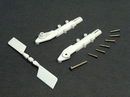 Tail blade and holder (spare parts for ESL011)