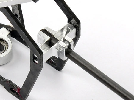 Alu. 3 mm Boom Mount for Carbon Chassis (MCPX) - Click Image to Close