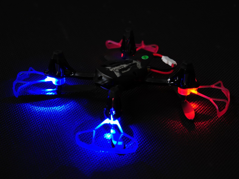 Light Weight Bumper for Micro Quadcopters (for 7mm motor-Red) - Click Image to Close