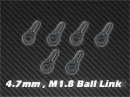 4.7mm , M1.8 Ball Link x6 for HPTB002 , HPTB010