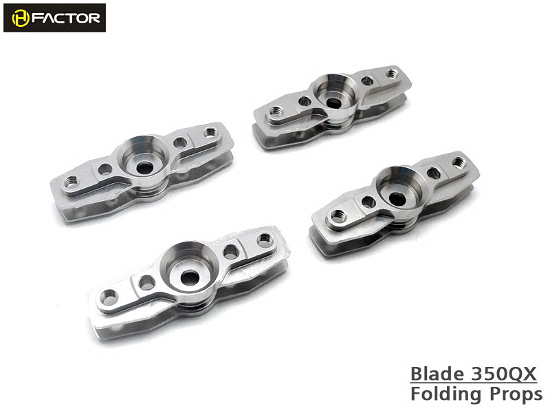 350QX 2 -Blades Folding Prop set ( 4 Blade Grips, 8 Blades) - Click Image to Close