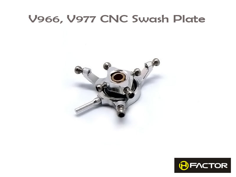 V966 / 977 CNC Aluminium Swash Plate [HFV97703] - Click Image to Close