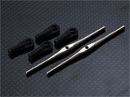 Titanium Turnbuckles (M2.5 x 71mm)- 2 Pcs Trex 600/700 FBL