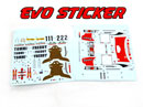 Sticker for EVO