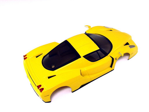 Enzo Ferrari Body [Yellow] for Mini-z / iwaver / FireLap - Click Image to Close