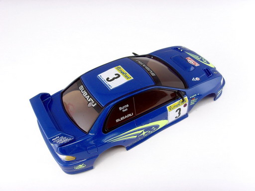 Subaru impreza Body [Blue] for Mini-z / iwaver / FireLap - Click Image to Close