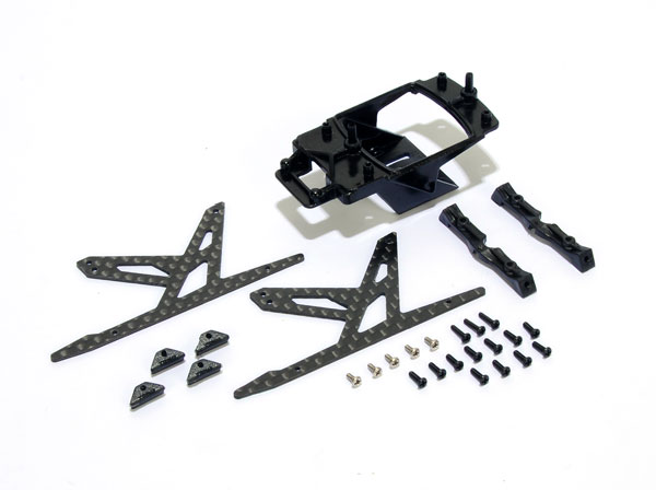 Carbon Landing Skid (Type B) - Trex 150 - Click Image to Close