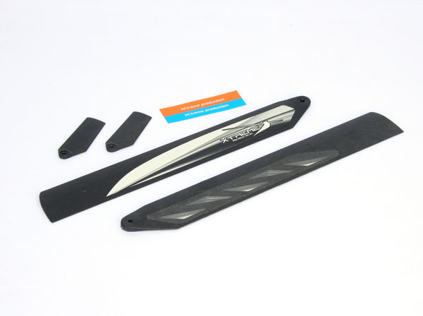 Carbon Fiber Reinforced polymer Main & Tail Blade- B130X - Click Image to Close