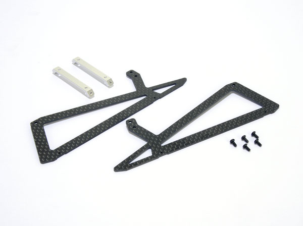 Xtreme carbon Fiber Landing Skid - B200SRX - Click Image to Close