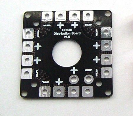 Universal 2-8 Way Multi-rotor Power Distribution Hub Type 2 ESCH - Click Image to Close