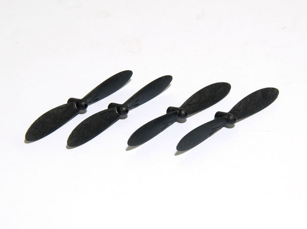 Carbon Fiber Polymer Propellers (55mm, 1 set)- for Micro Quad - Click Image to Close