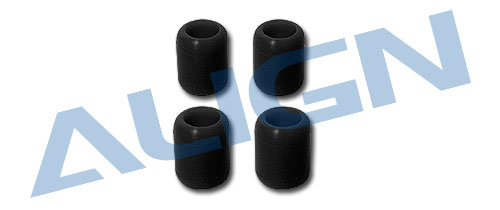 Landing Skid Nut (black) - Click Image to Close