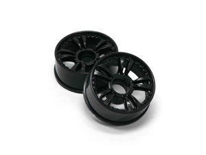 21.5mm T.S. Rims Front (+3 offset)-Black - Click Image to Close