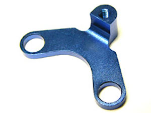 Alu. Rear Motor Mount for MM (Blue) - Click Image to Close