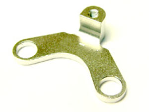 Alu. Rear Motor Mount for MM (Silver) - Click Image to Close
