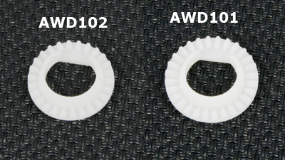 AWD One-Way Delrin Option Gear (26T) - Click Image to Close