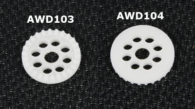 AWD Ball-Diff Delrin Spare Gear (26T) - Click Image to Close