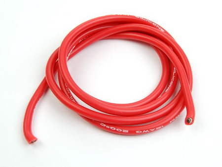 12GA Silicone Wire (Red 1 Meter) - Click Image to Close