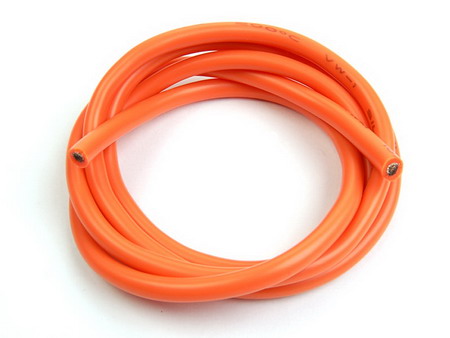 10GA Silicone Wire (Orange 1 Meter) - Click Image to Close