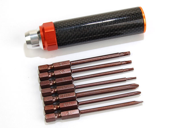 Orange Knurling Hexagon Wrench Set - Click Image to Close